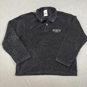Hard Rock Cafe Mens XL Black Fleece